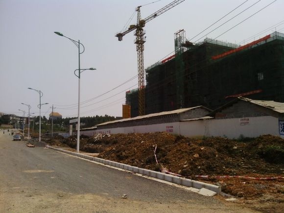 合山體育館照明現(xiàn)場